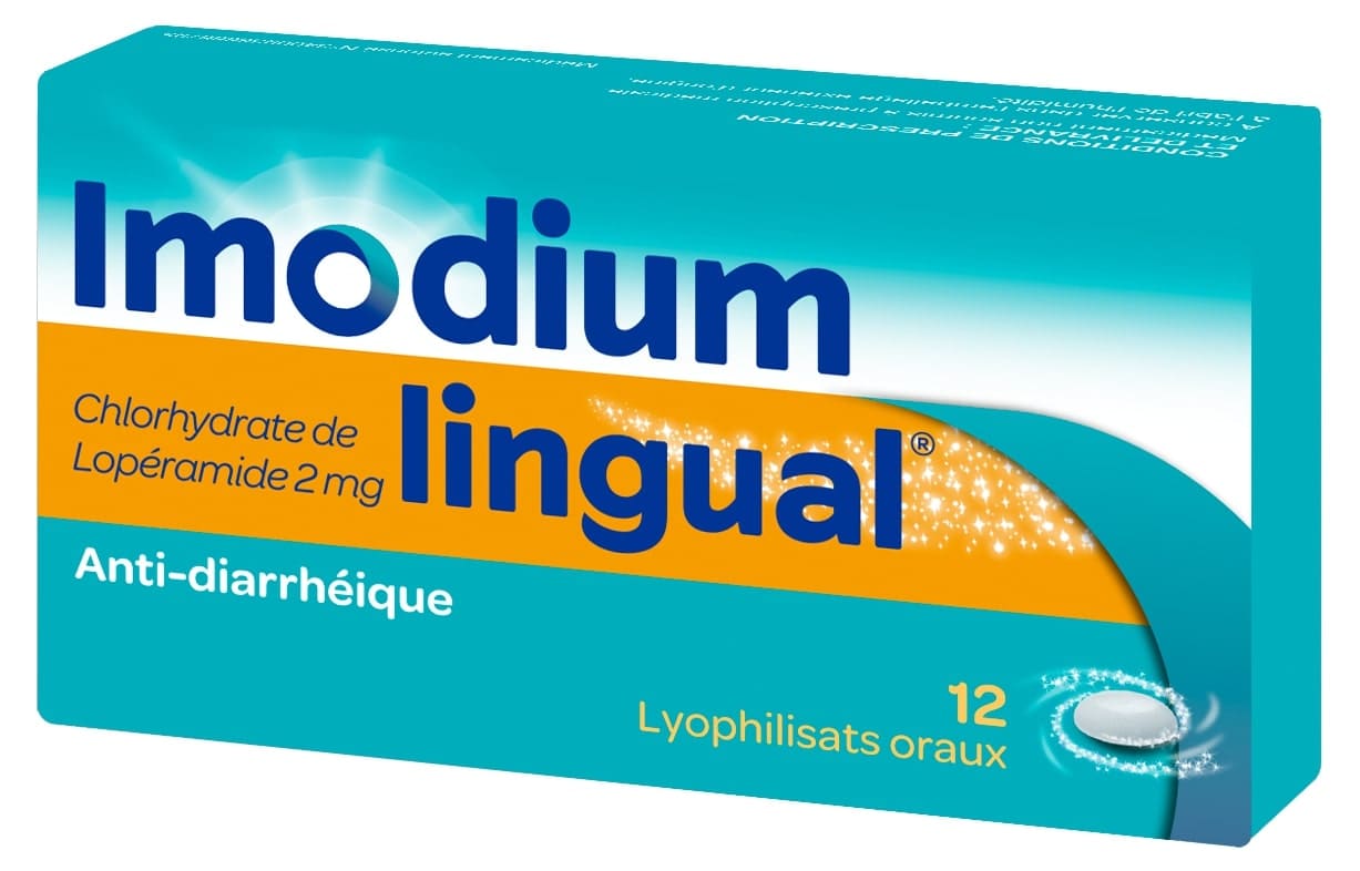 image Imodium lingual® 2 mg (12 produits)
